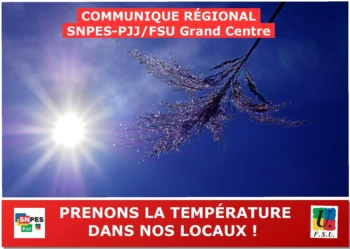 Visuel communique grand centre canicule